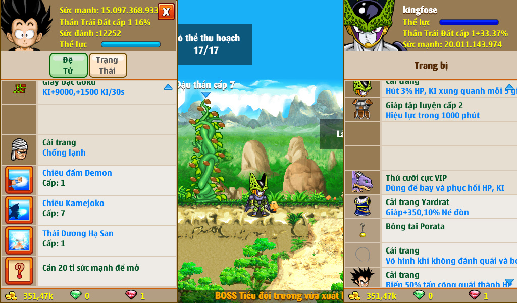 [Đã Bán]Ms 4403 – Trái đất 20ti dt 15ti, kame thds, dctt 72%, ct cell 3, yadrat, vô hình, dracula, apk 13, bông băng, ct số 3, skill 77771555