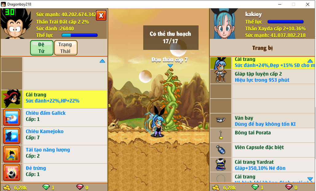 [Đã Bán]Ms 4608 – Xayda 41ti dt 40ti, kame ttnl trứng, nt galick 14%, x1 thỏ, ltn vv, yadrat, csdb, apk 19, dracula, bb, vh, … skill 77777777