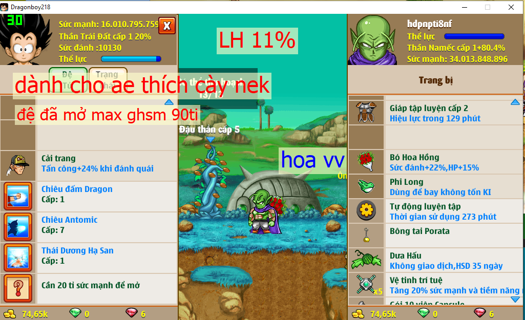 [Đã Bán]Ms 4826 (dành cho ae thích cày nè vì đệ đã mở ghsm max 90ti), 34ti sm dt 16ti, atomic 7 tdhs, hoa hòng vv, glt c2, bông tai, ct apk13