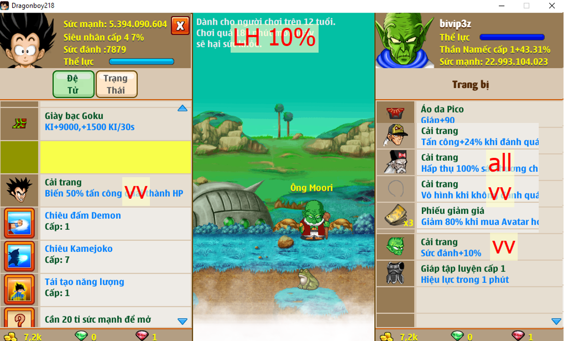 Ms 6358 – Nameck 22ti9 dt 5ti3, kame 7 ttnl, LH 10%, ct thượng đế, dracula, vô hình, apk 20 13