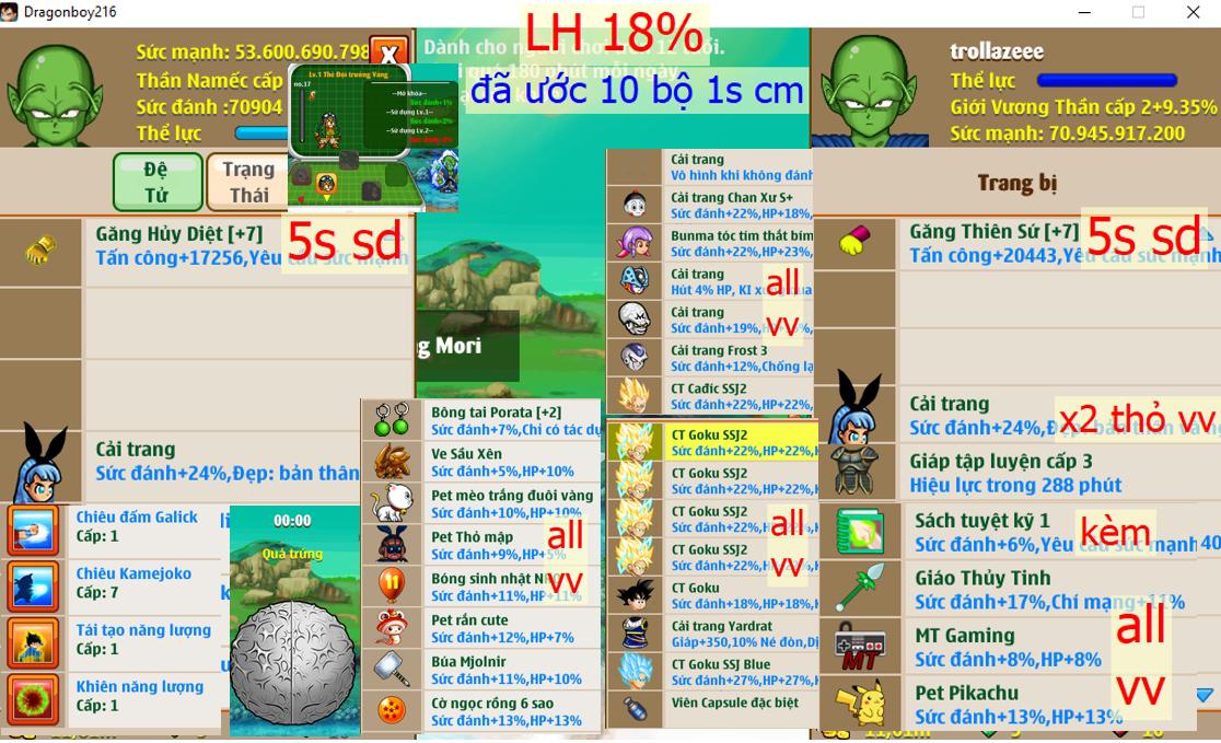 Ms 6544 (kèm sách 6% sd) – Nameck 70ty dt 53ti, găng ts 5s sd + g hd 5s sd, x2 thỏ, giáp c3, btc2 7% sd, đã ước 10 bộ 1s cm, đã kik ssn, phụ kiện đầy đủ, có trứng bư