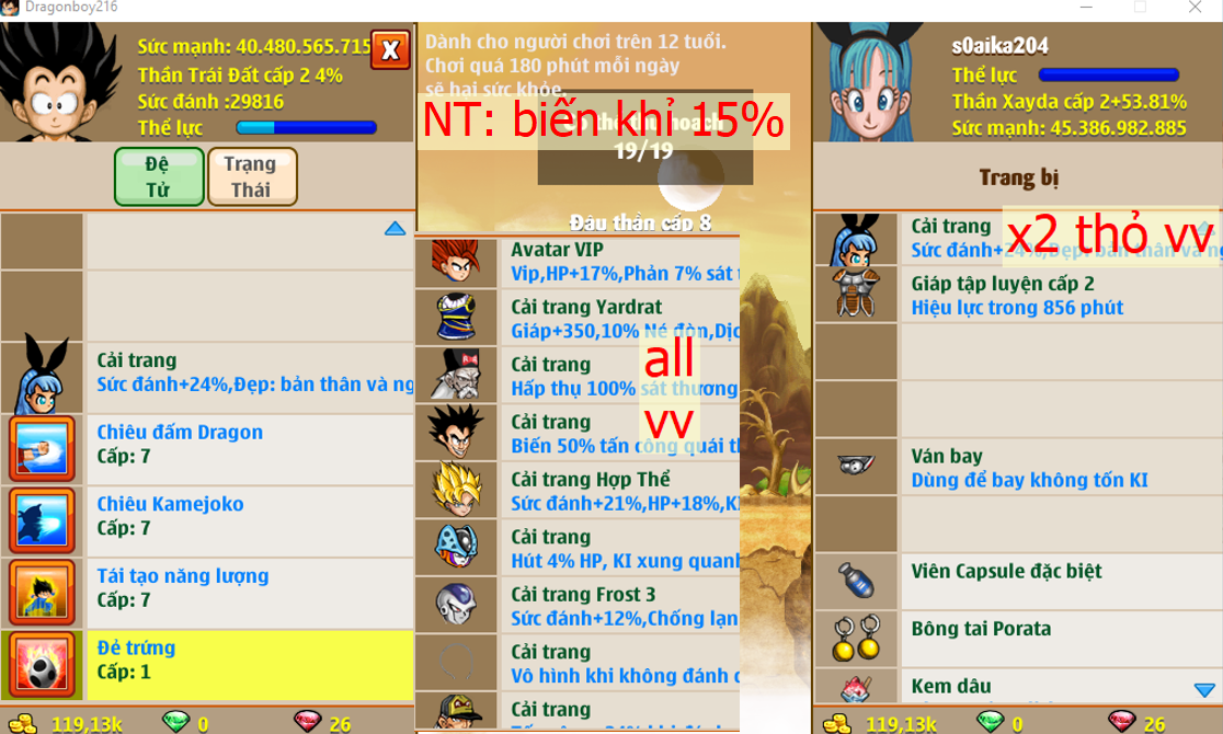 (đã bán) Ms 6634 – Xayda 45ti dt 40ti, kame ttnl trứng, x2 thỏ, yadrat, csdb, cell con, ..